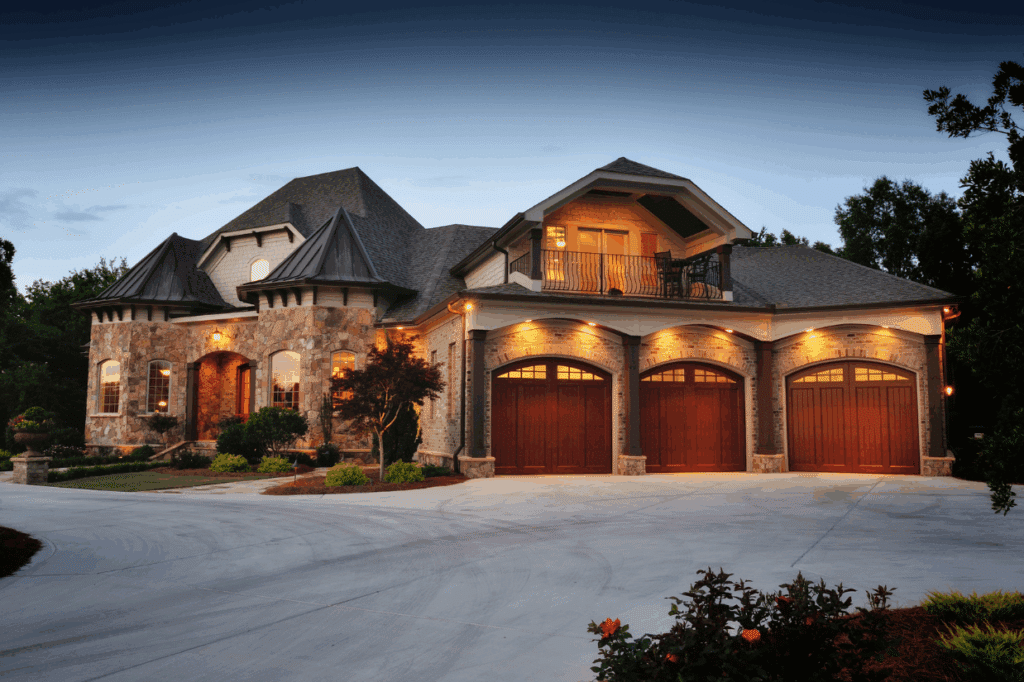 Exterior of a large estate