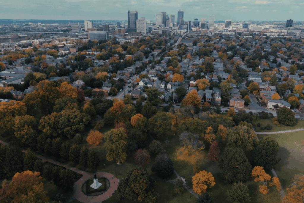 German Village in Columbus, Ohio